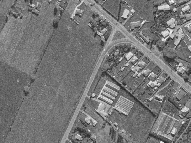 9 Sabys Road from the air, 1970-1974