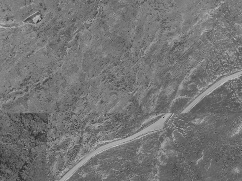 69 Evans Pass Road from the air, 1970-1974