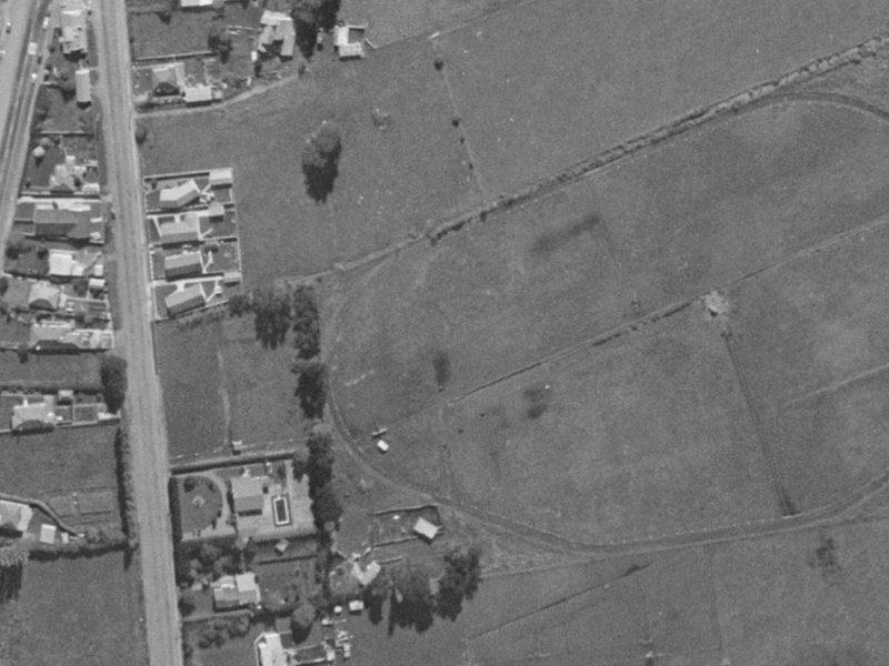 Irvines Track from the air, 1970-1974