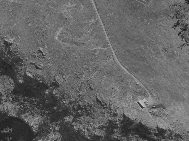 52 Broadleaf Lane from the air, 1970-1974