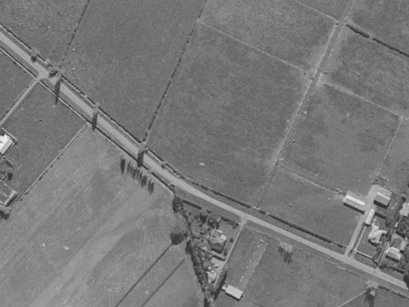 60R Quaifes Road from the air, 1970-1974