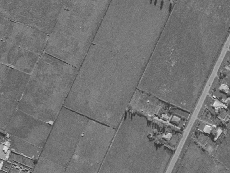 Glengael Drive from the air, 1970-1974