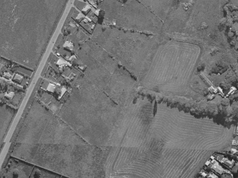 Townshend Crescent from the air, 1970-1974