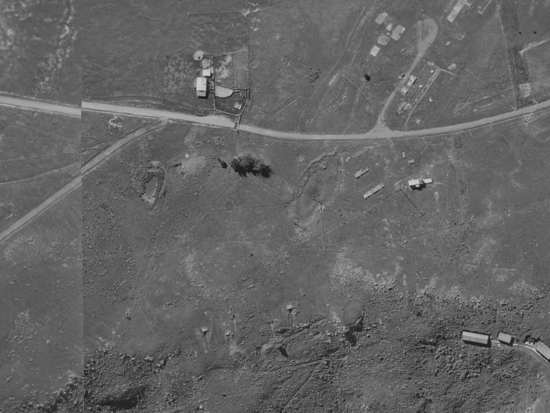 Godley Head Road from the air, 1970-1974