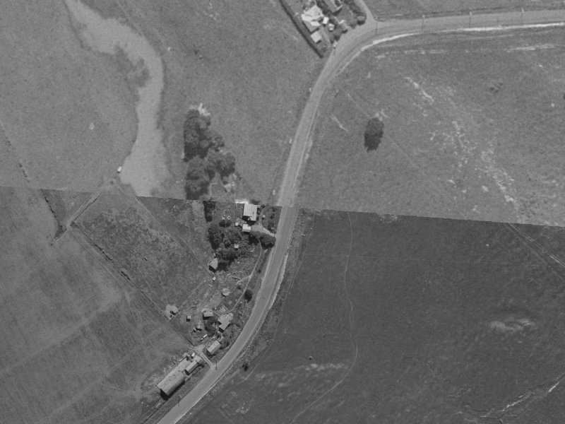 750 Cashmere Road from the air, 1970-1974