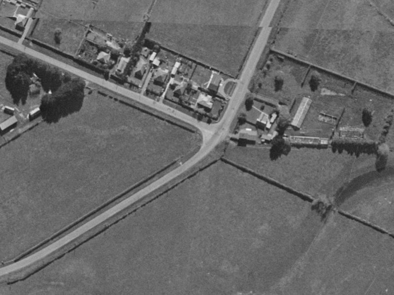 95 Sabys Road from the air, 1970-1974