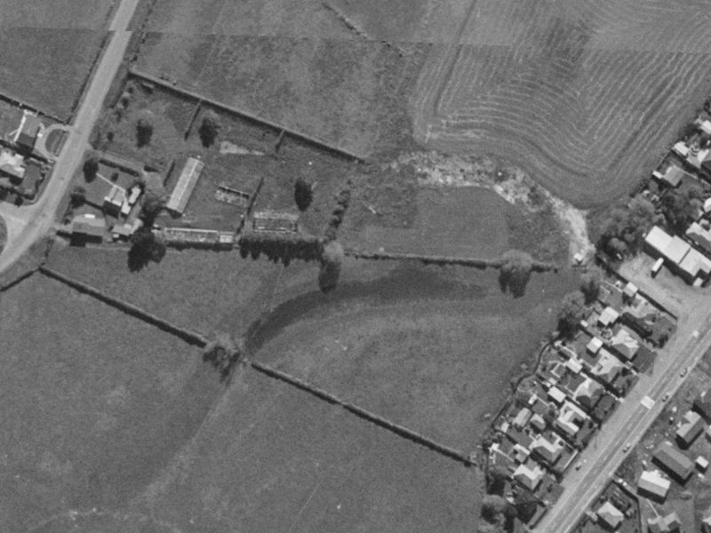 11 Muir Avenue from the air, 1970-1974