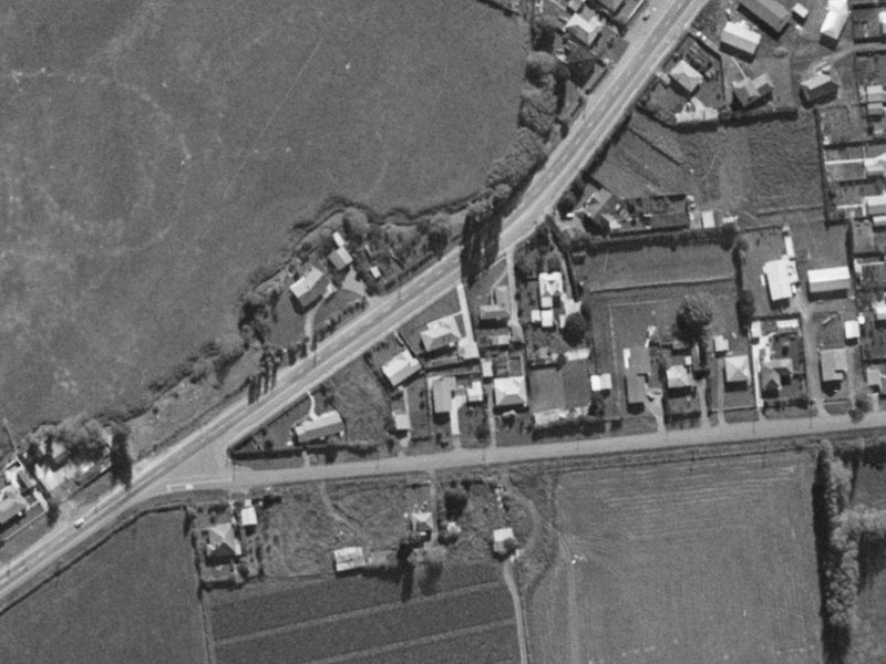 483 Halswell Road from the air, 1970-1974