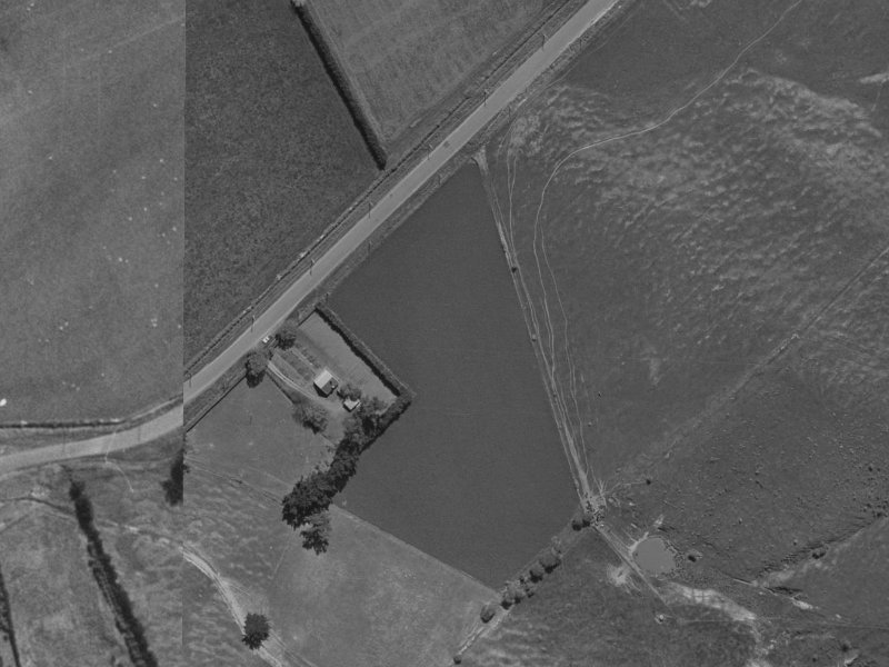 Saddle Vale Rise from the air, 1970-1974