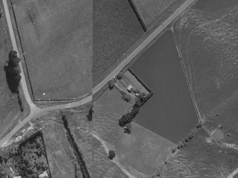 Tui Vale Lane from the air, 1970-1974