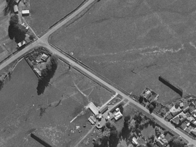 48–70 Candys Road from the air, 1970-1974