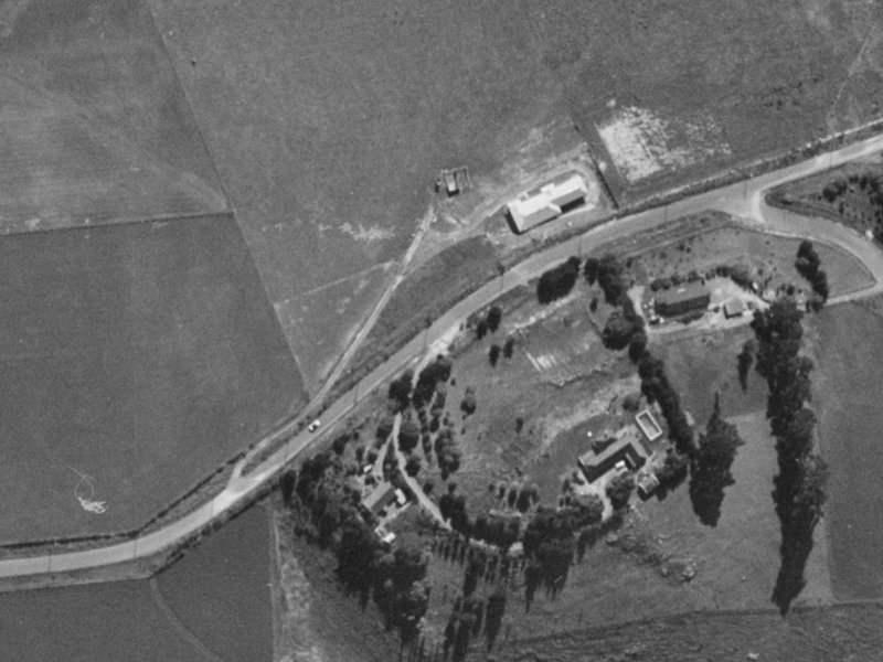 887 Cashmere Road from the air, 1970-1974