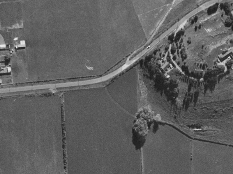 900 Cashmere Road from the air, 1970-1974