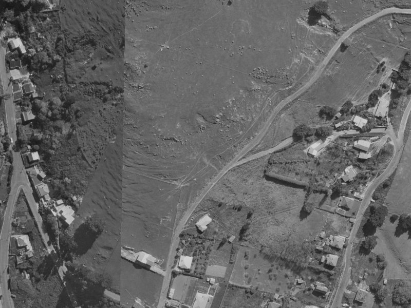 23 Ross Terrace from the air, 1970-1974