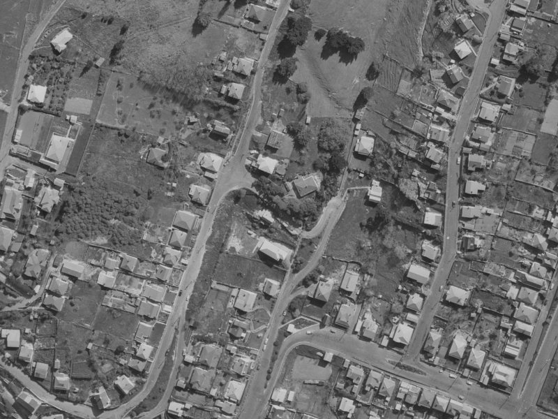 1 Keebles Lane from the air, 1970-1974