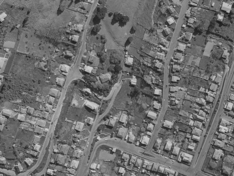 56 Dublin Street from the air, 1970-1974