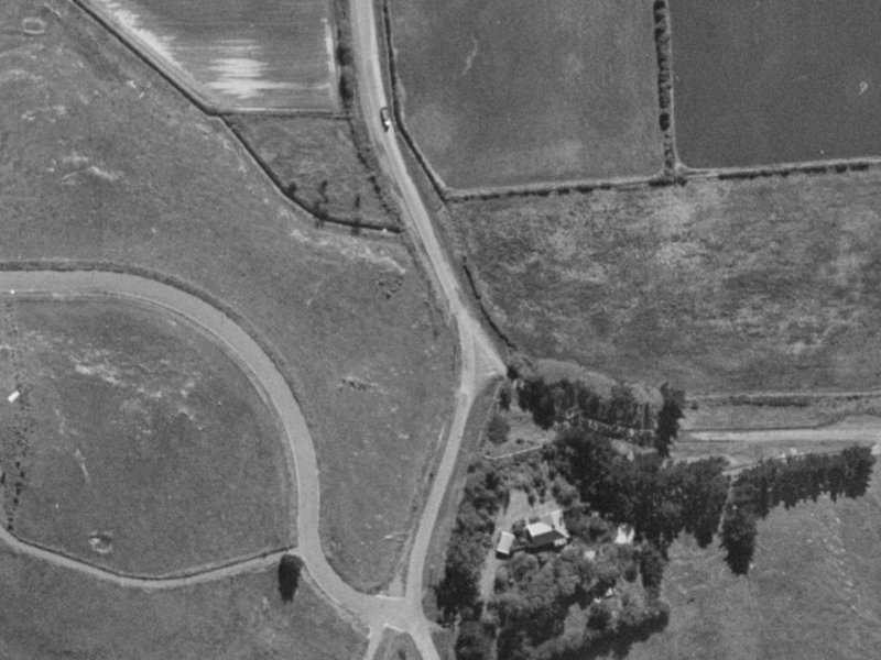 168-188 Kennedys Bush Road from the air, 1970-1974