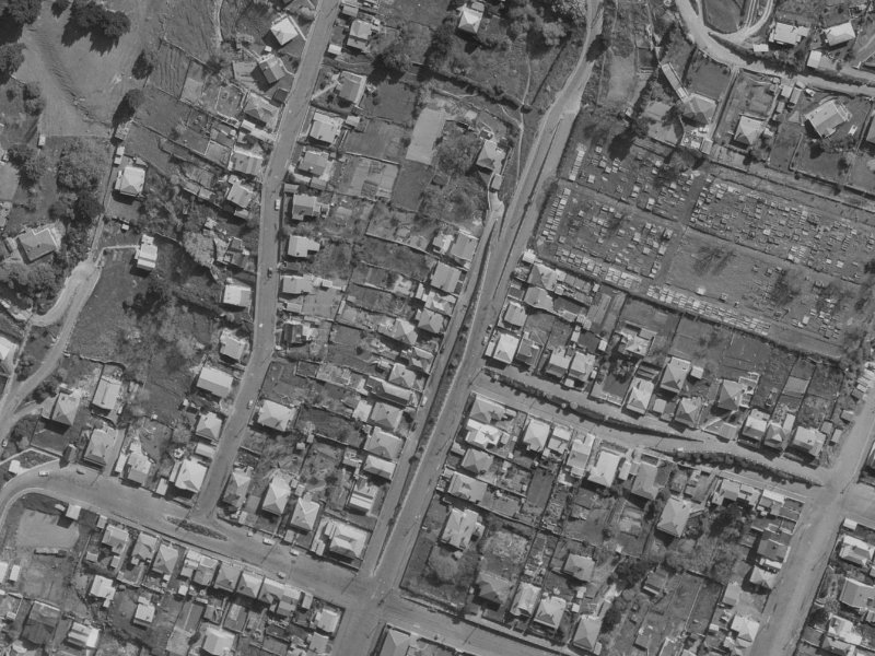 69 Canterbury Street from the air, 1970-1974