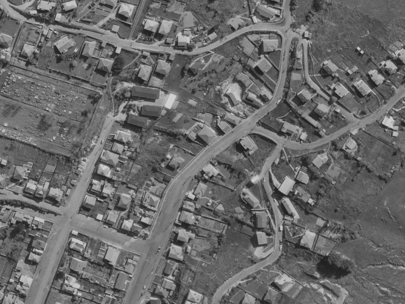 78A Saint Davids Street from the air, 1970-1974