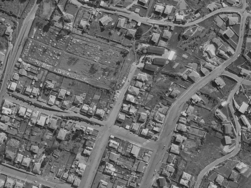 84 Oxford Street from the air, 1970-1974