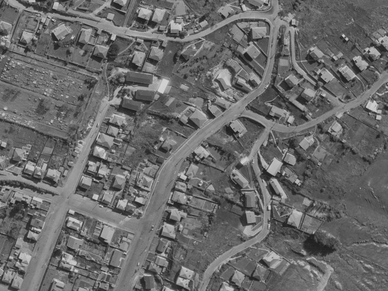 78 Saint Davids Street from the air, 1970-1974