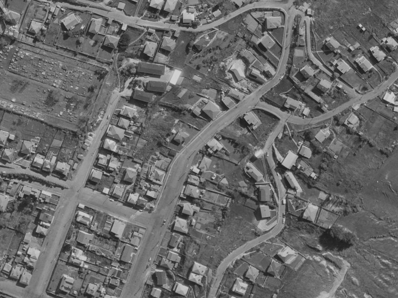 79 Saint Davids Street from the air, 1970-1974
