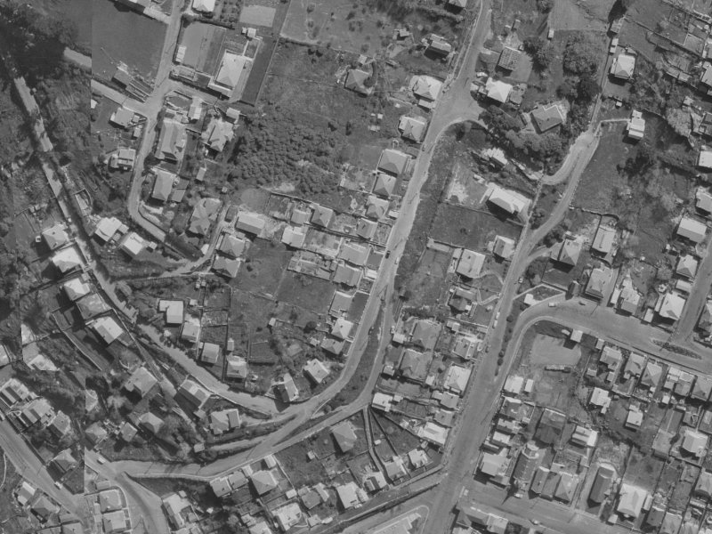 53 Jacksons Road from the air, 1970-1974
