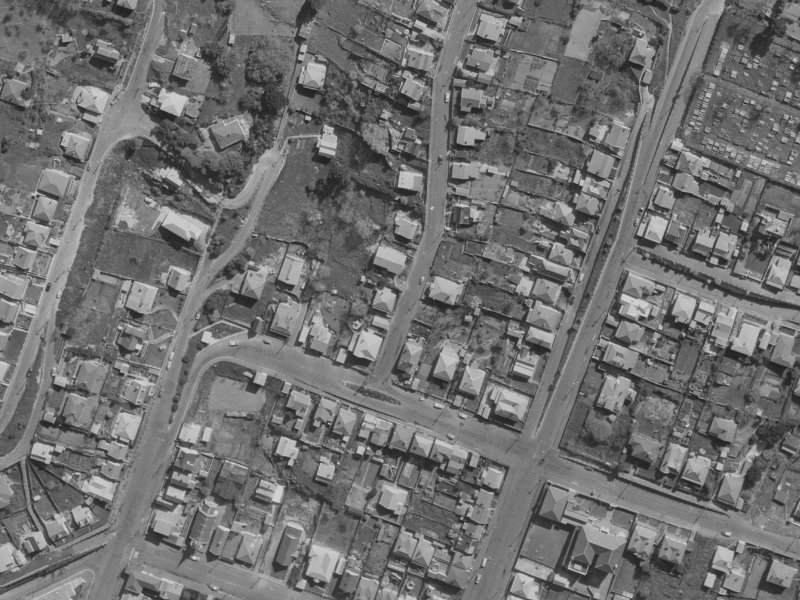 3 Cornwall Road from the air, 1970-1974