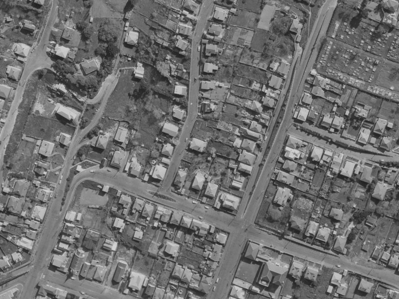 4 Cornwall Road from the air, 1970-1974