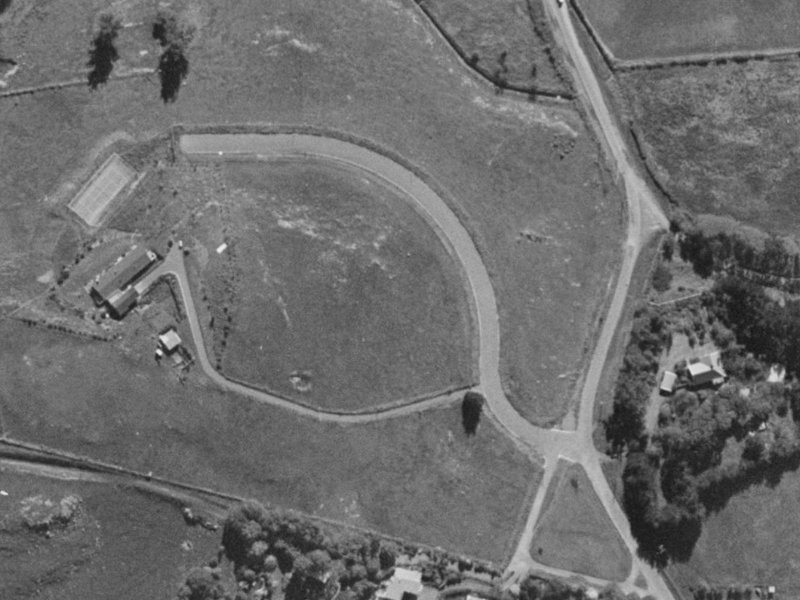 Hyndhope Road from the air, 1970-1974