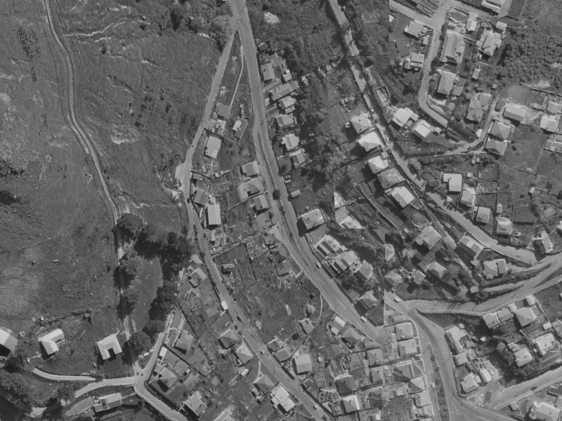 33 Hawkhurst Road from the air, 1970-1974