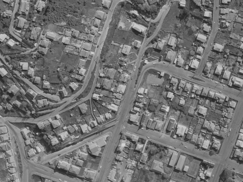 35 Dublin Street from the air, 1970-1974