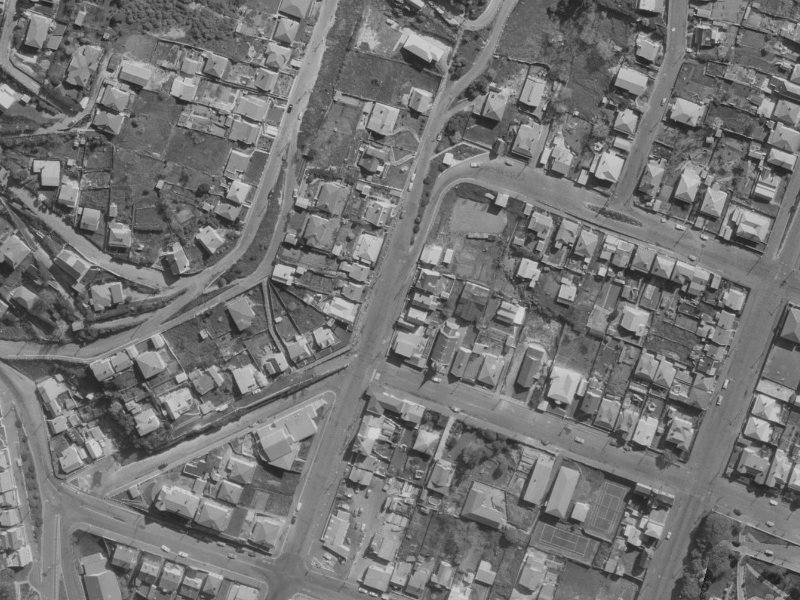 40 Dublin Street from the air, 1970-1974