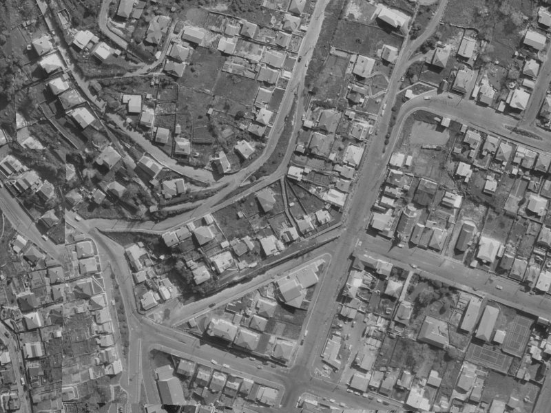 26 Jacksons Road from the air, 1970-1974