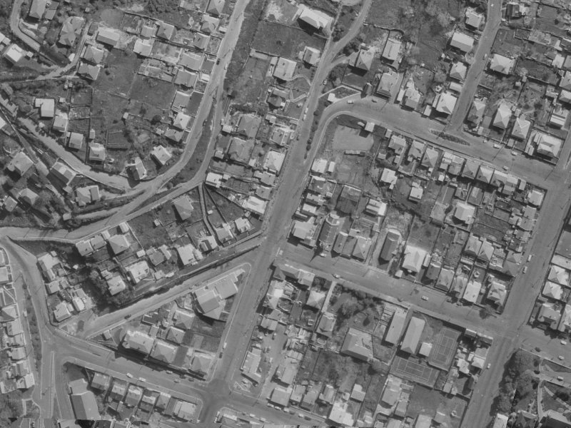 38 Dublin Street from the air, 1970-1974