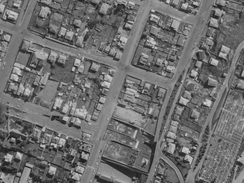 64 Oxford Street from the air, 1970-1974