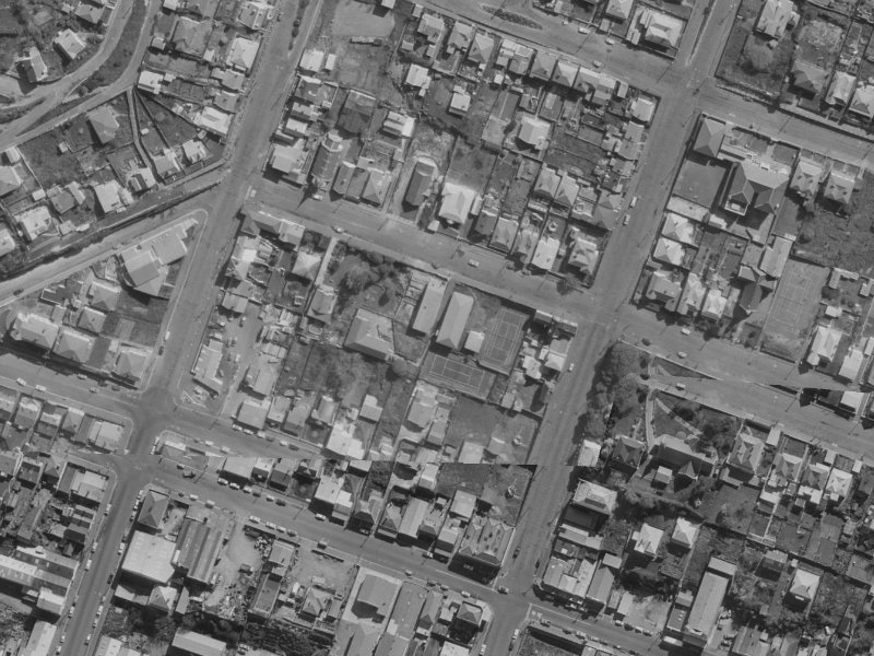 31 Winchester Street from the air, 1970-1974