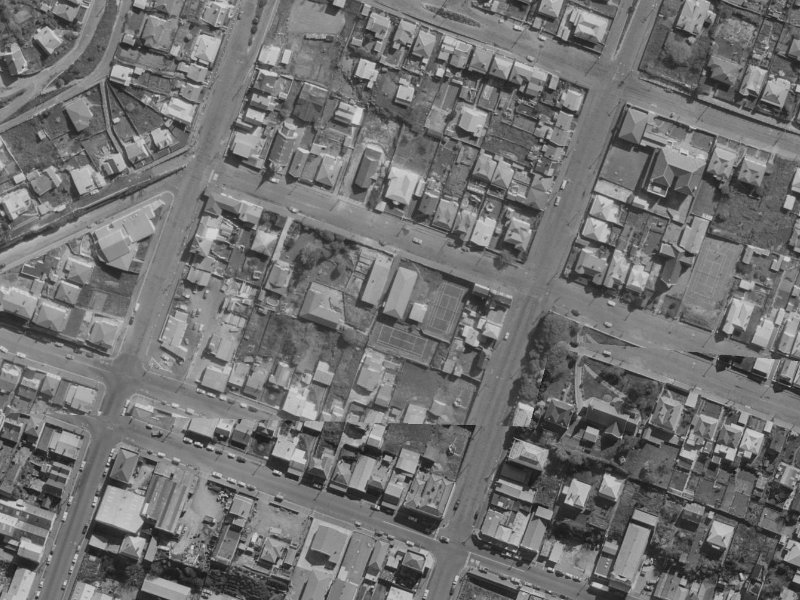 29 Winchester Street from the air, 1970-1974
