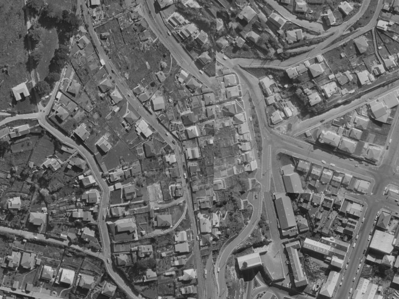 16 Ticehurst Road from the air, 1970-1974