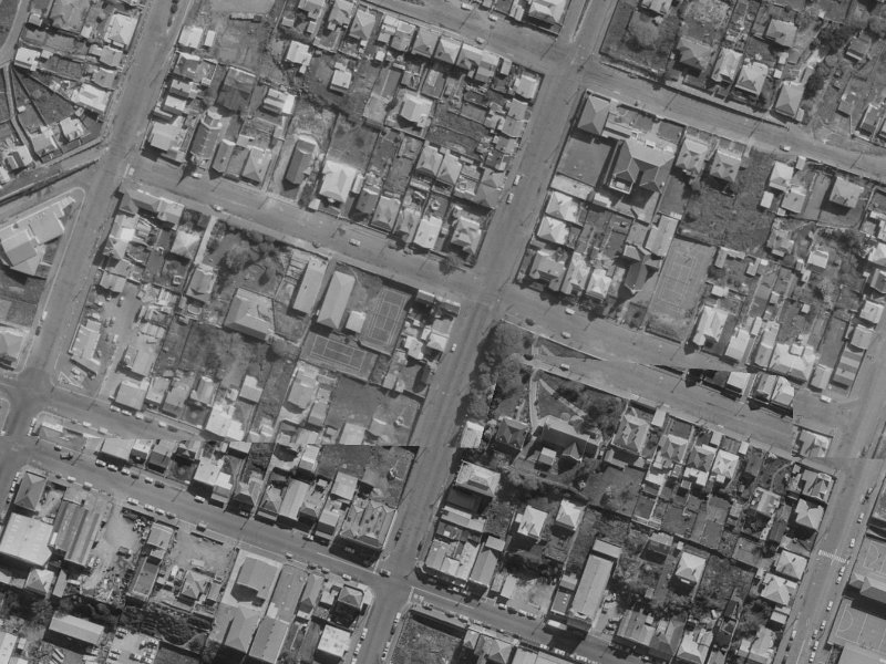 23 Winchester Street from the air, 1970-1974