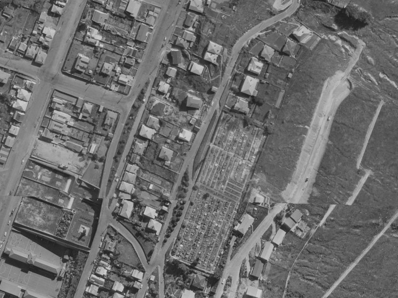 79 Reserve Terrace from the air, 1970-1974