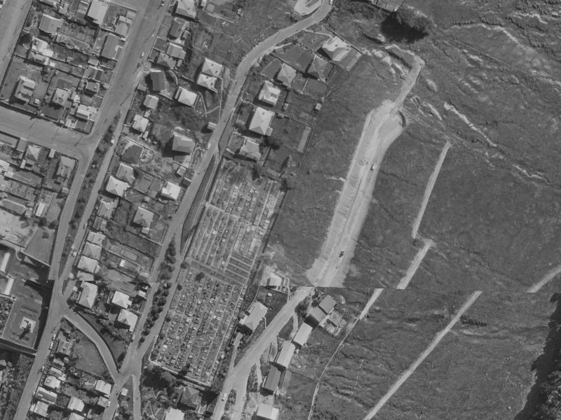 9 Foster Terrace from the air, 1970-1974