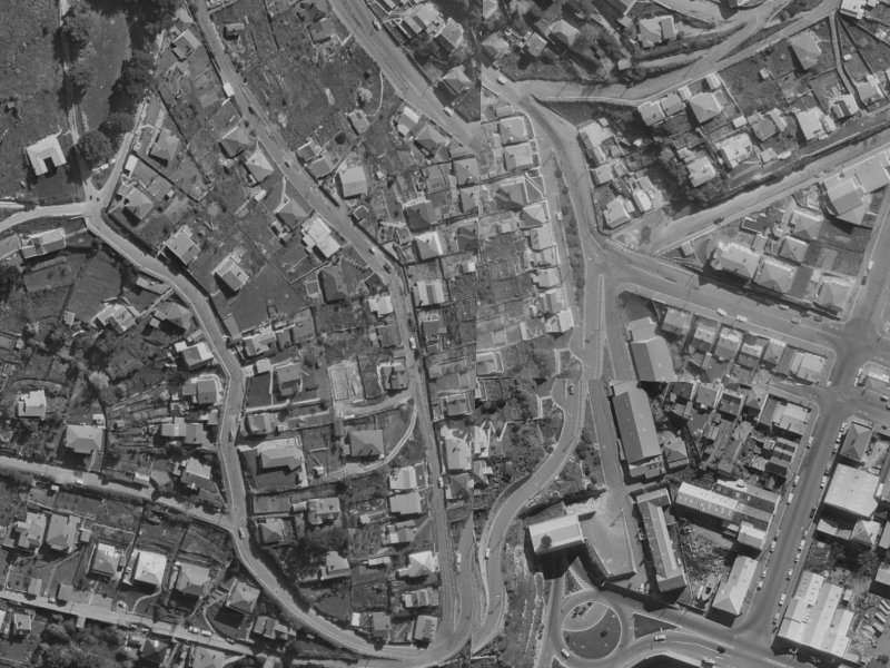 14 Ticehurst Road from the air, 1970-1974