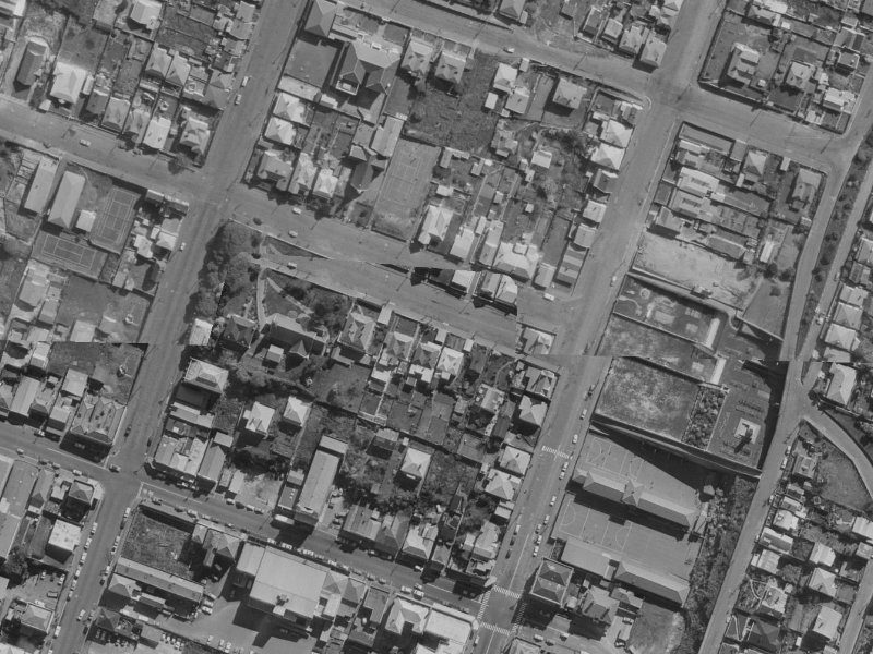 9 Winchester Street from the air, 1970-1974