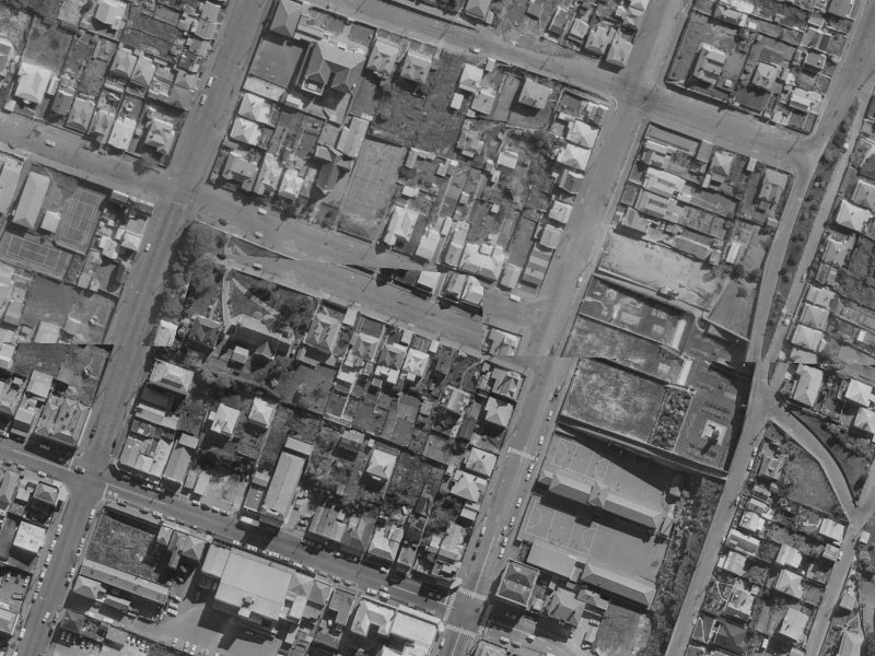 7 Winchester Street from the air, 1970-1974
