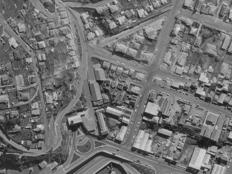 87 London Street from the air, 1970-1974