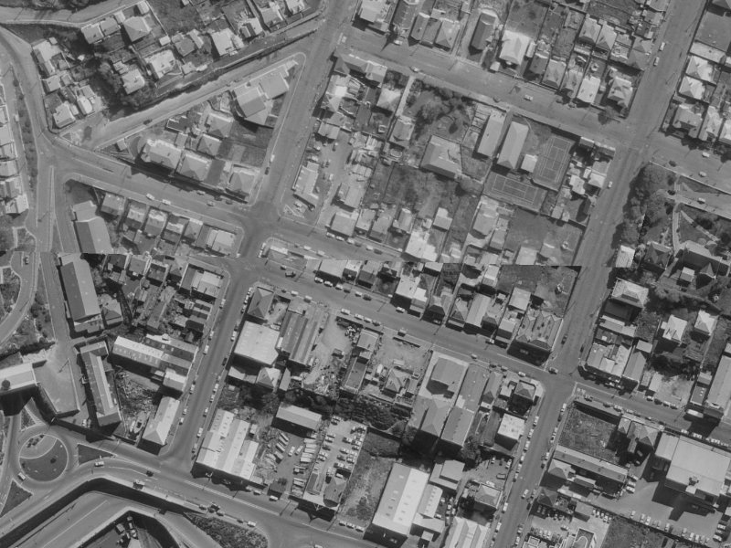 64 London Street from the air, 1970-1974