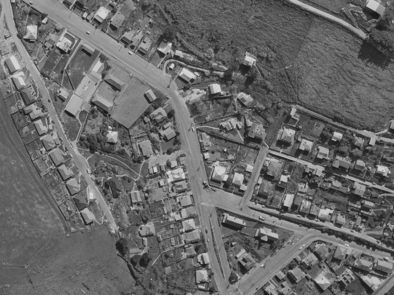 24B Voelas Road from the air, 1970-1974