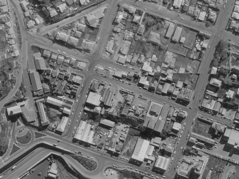 71A London Street from the air, 1970-1974