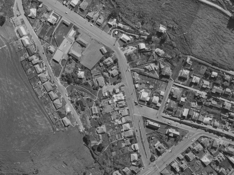 Voelas Road from the air, 1970-1974